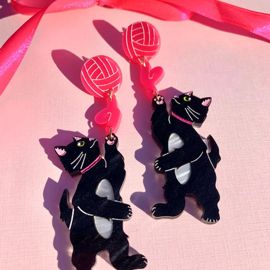You've Got To Be Kitten Me! Earrings