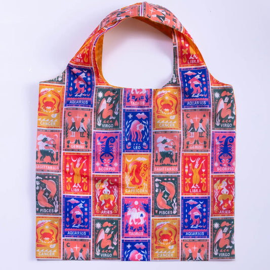 Zodiac Art Sack By Steven Fritters - Reusable Tote Bag