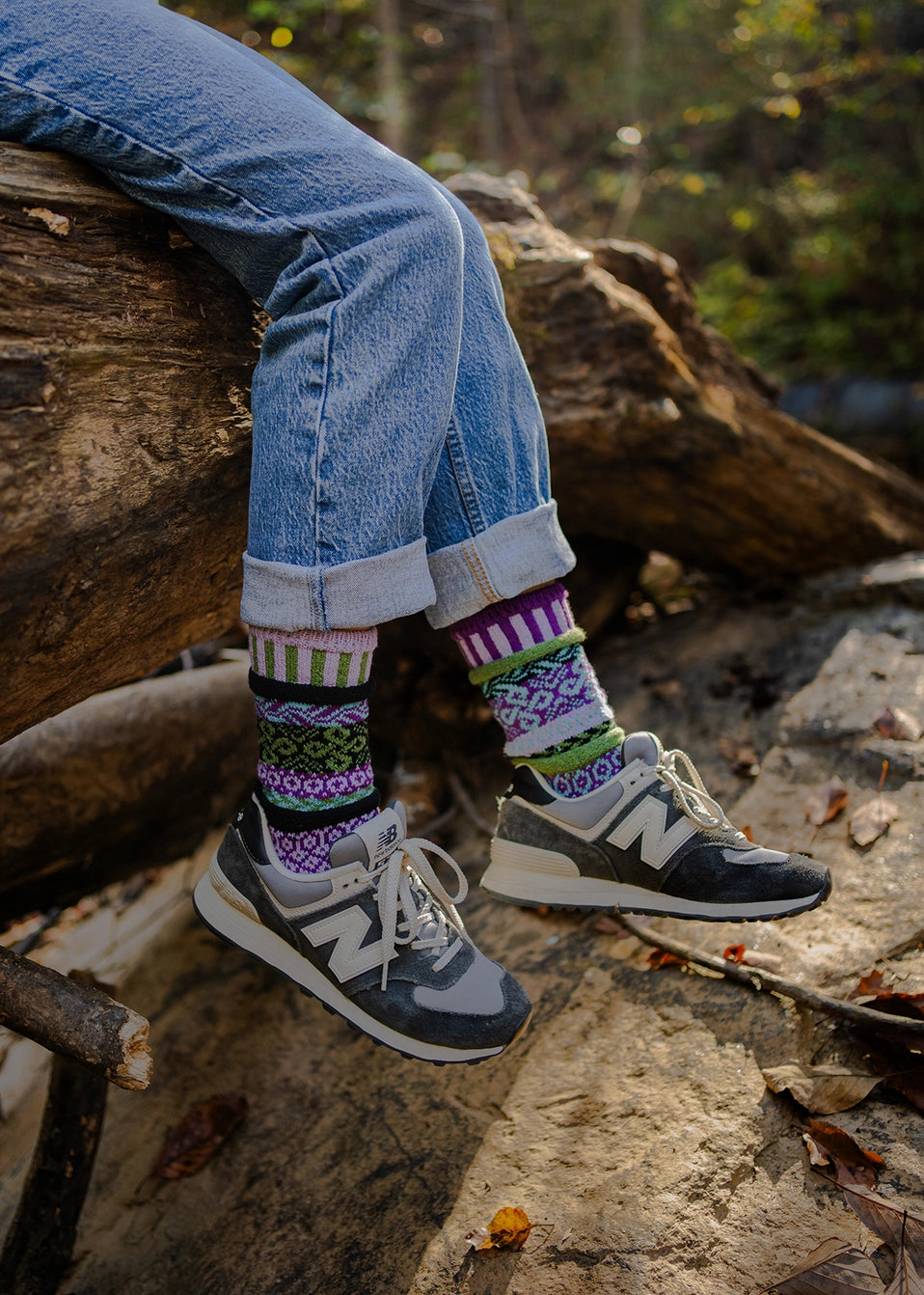 La Seine Crew Socks by Solmate Socks