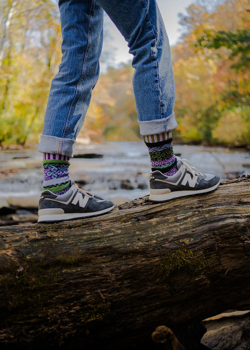 La Seine Crew Socks by Solmate Socks