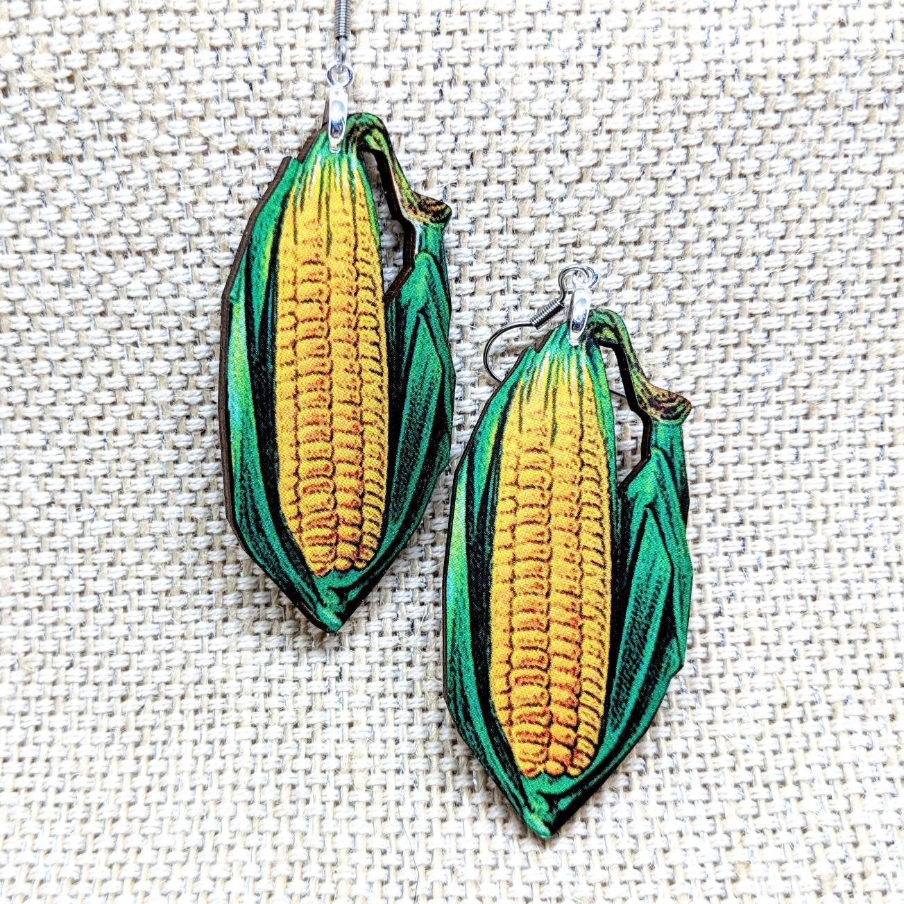 Corn On the Cob Earrings