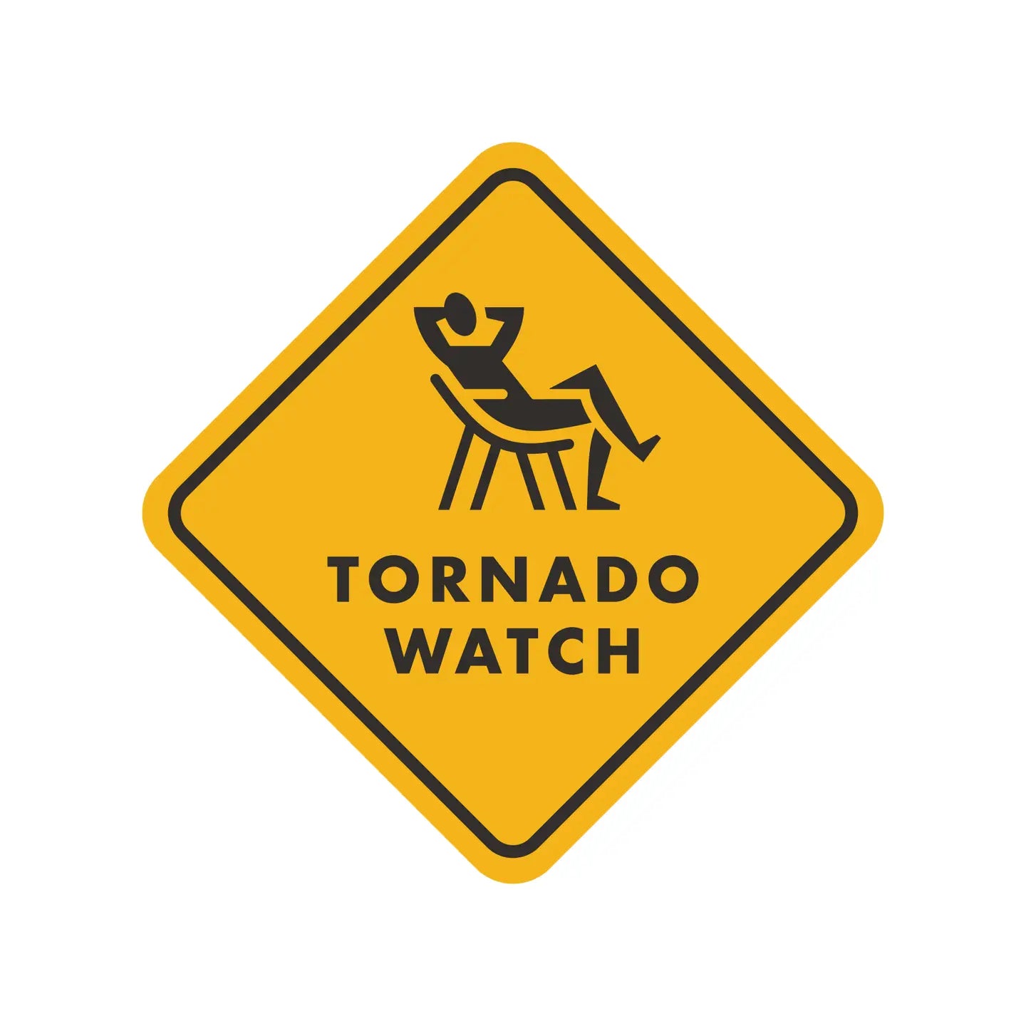 Tornado Watch Sticker