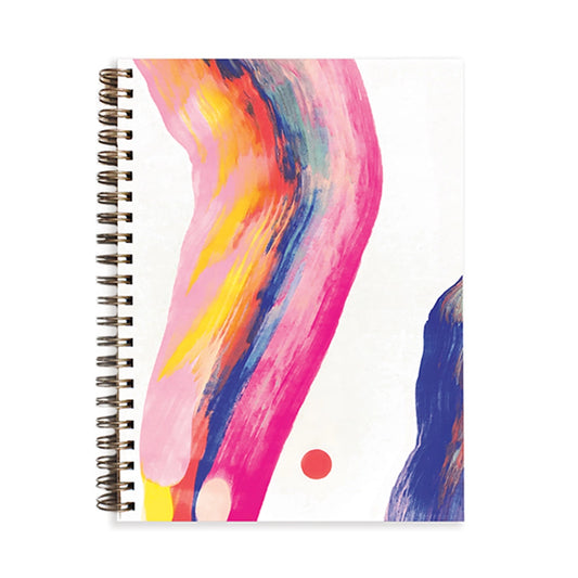 Candy Swirl Hand Painted Journal