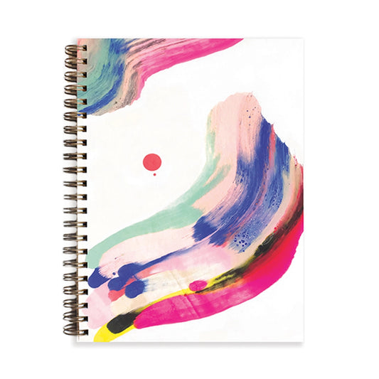 Candy Swirl Hand Painted Journal