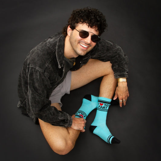 I ❤️ To Fart Socks