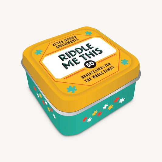 After Dinner Amusements- Riddle Me This