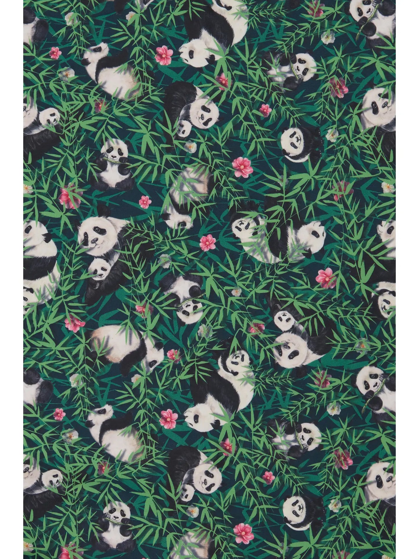 Panda & Bamboo Forest Swing Dress