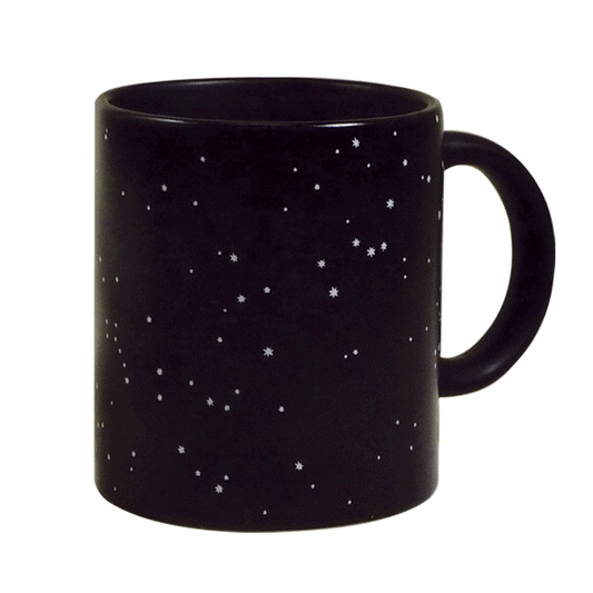 Constellation heat changing mug