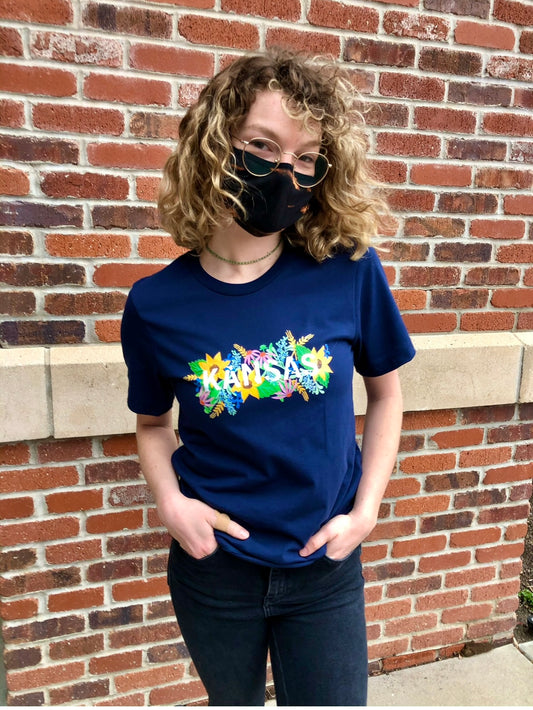 Kansas Floral Tee by Elisabeth Owens
