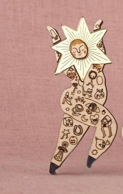 Celestial Wonderland Star Dancer Brooch