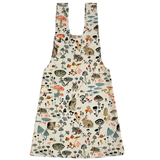Mushroom Valley Pinafore Apron