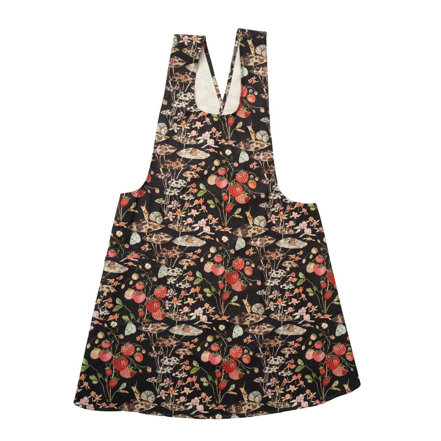 Snail in the Night Pinafore Apron
