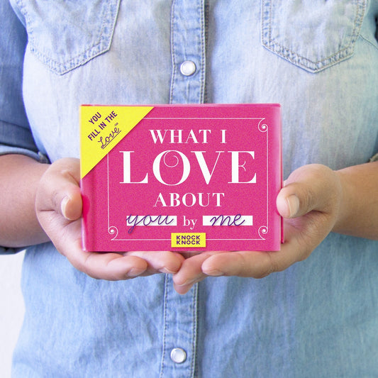 What I Love About You Fill In Book