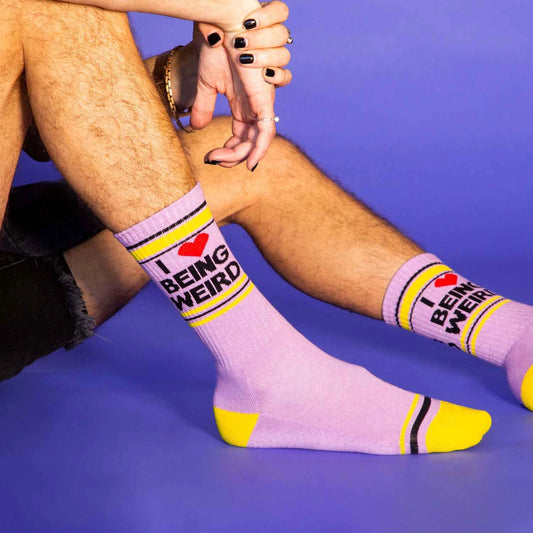 I ❤️ Being Weird Unisex Socks