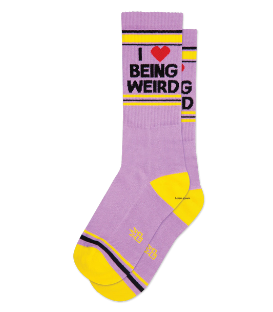I ❤️ Being Weird Unisex Socks