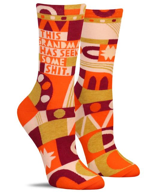 This Grandma Has Seen Some Shit women's socks