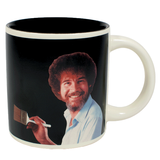 Bob Ross heat changing mug