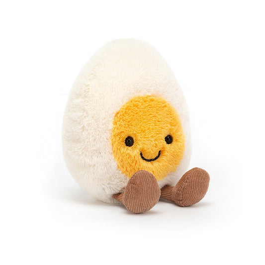 Boiled egg plush by Jellycat