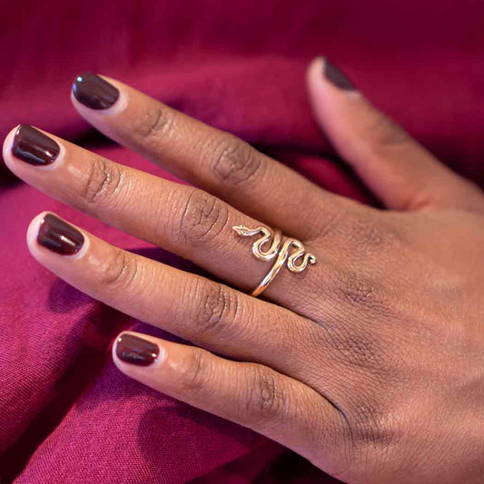 Bronze Snake Ring