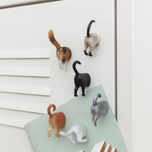 Cat butt magnets