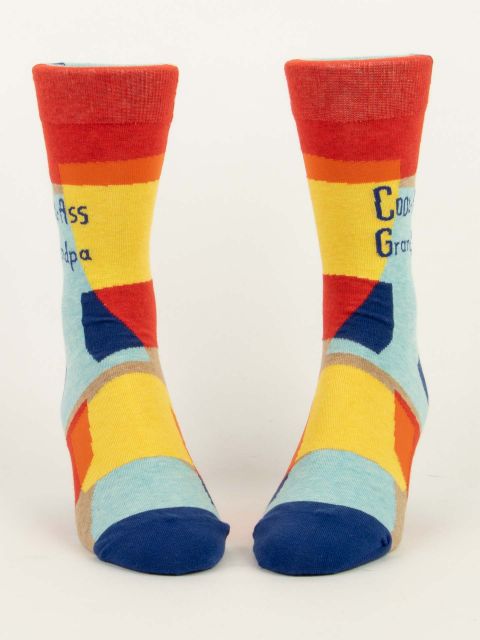 Cool-Ass Grandpa men's socks