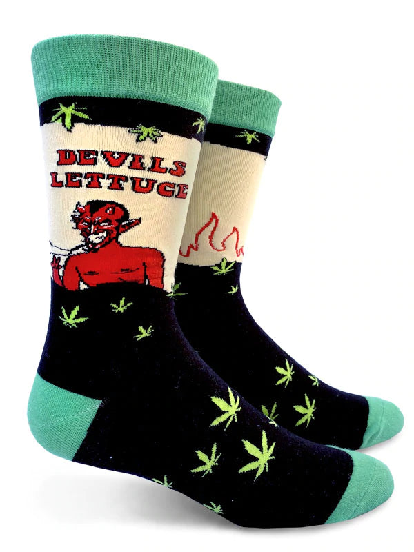 Devil's Lettuce Men's Crew Socks