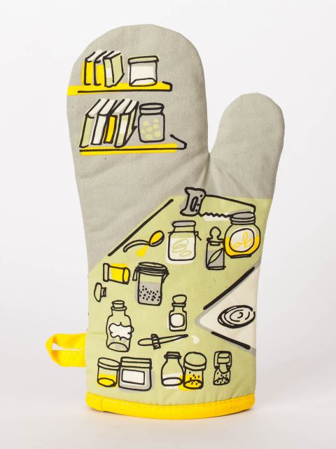 Droppin' a new recipe oven mitt