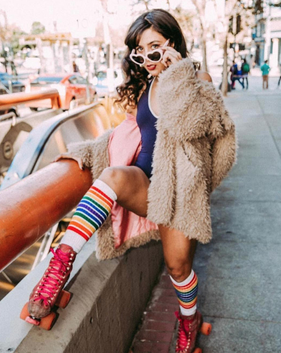 Pride Freedom Knee High Tube Socks