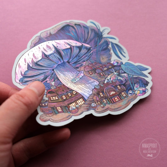 Mushroom Grove Sticker