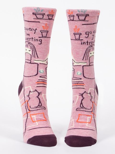 Introverting women's socks