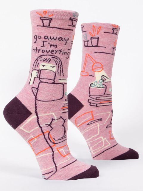 Introverting women's socks