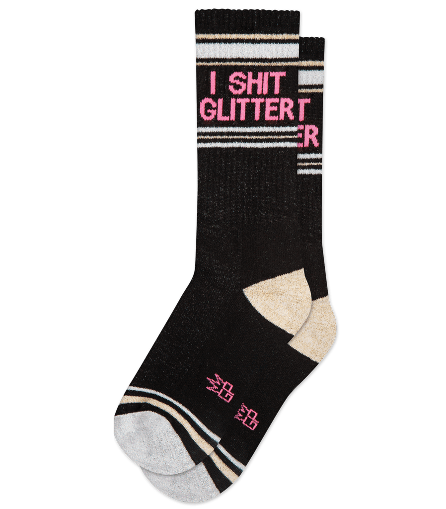 I shit glitter socks