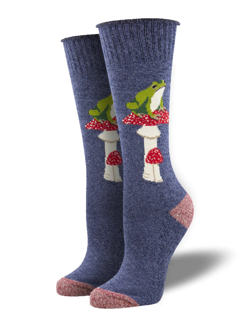 Toad Stool Recycled Cotton Unisex Socks