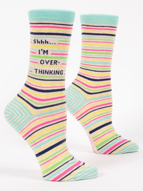 Overthinking women's socks
