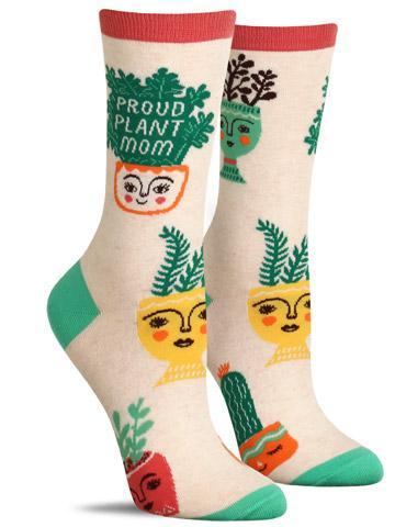 Plant Mom women's socks