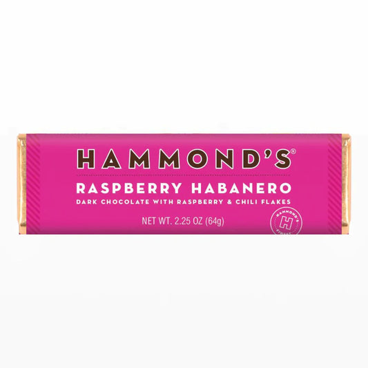 Raspberry Habanero Chocolate Bar