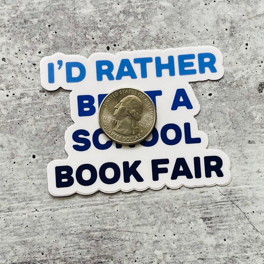 School Book Fair Sticker