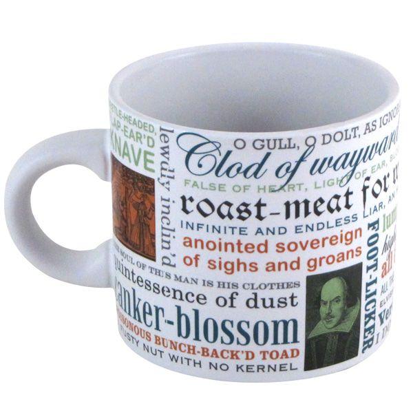 Shakespearean insults mug
