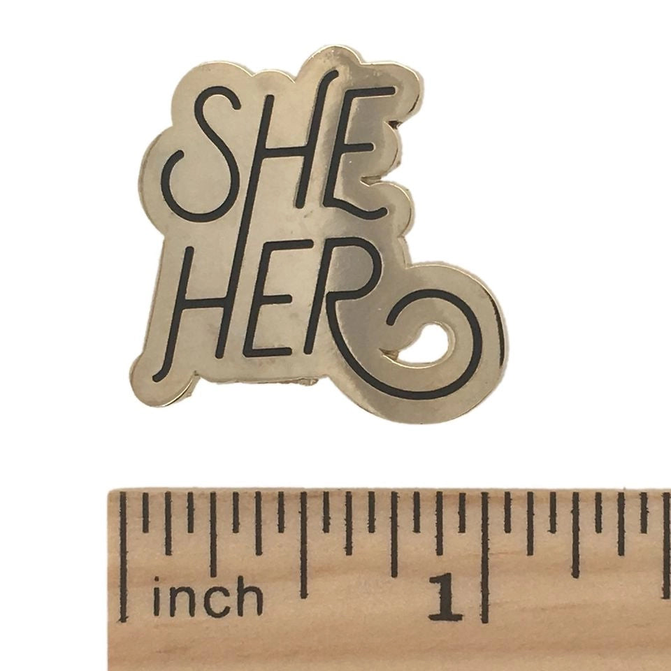 She/Her Pin