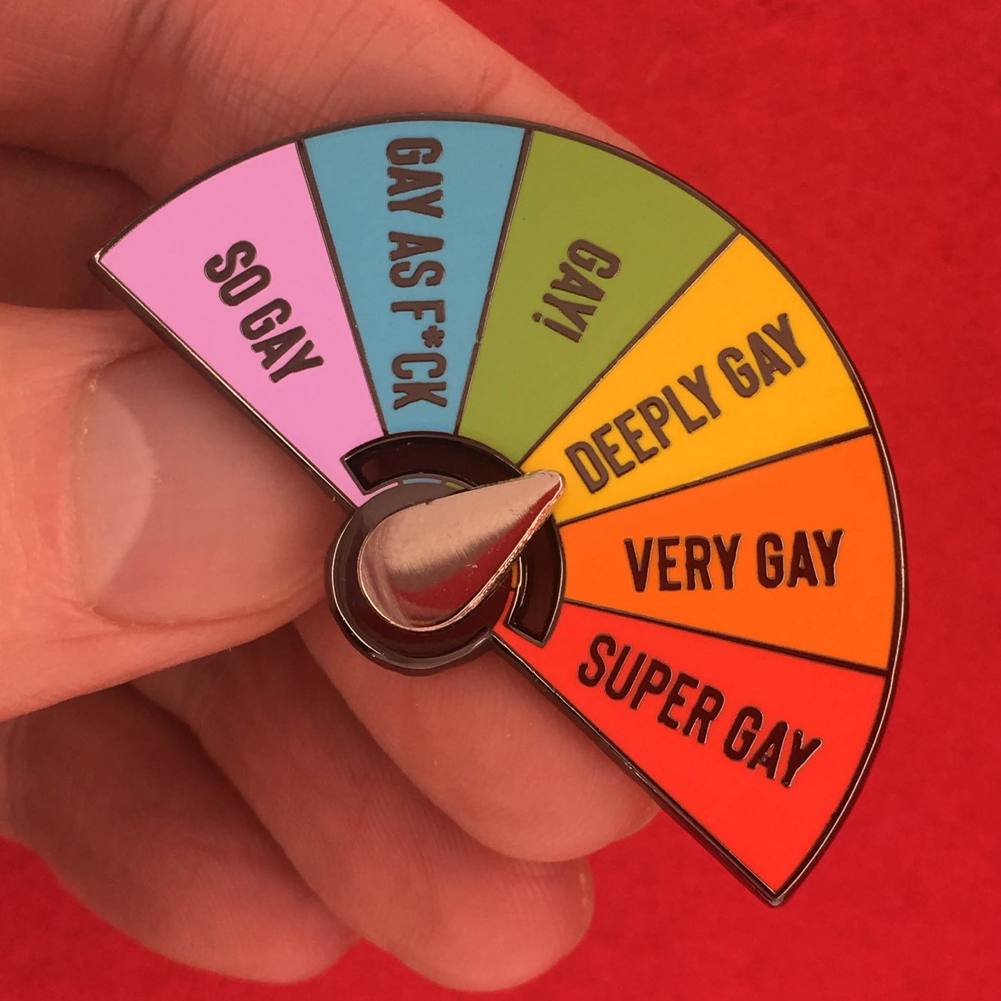 Super Gay Dial Pin