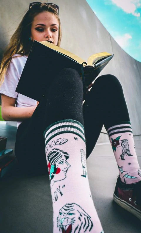 Tattooed Lady Unisex Socks