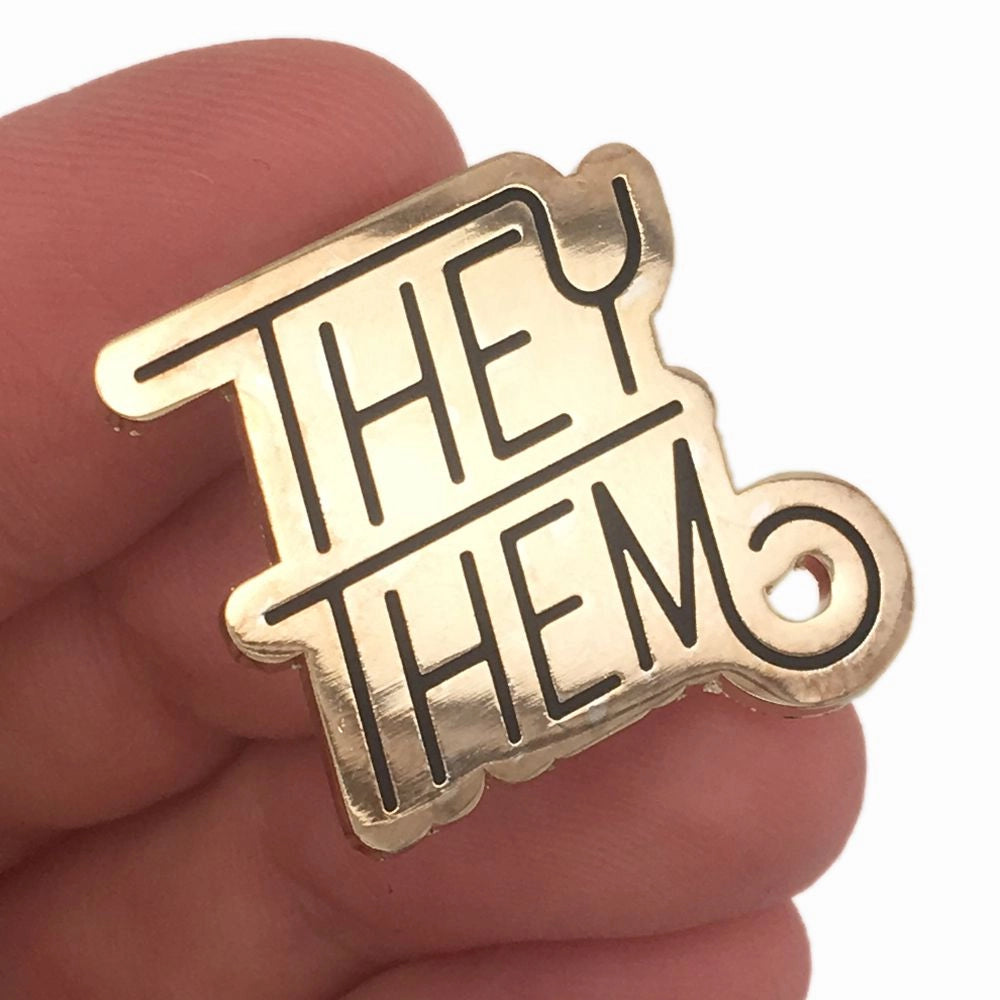 They/them Pin