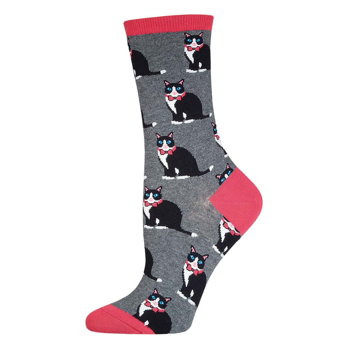 Tuxedo cat women's socks