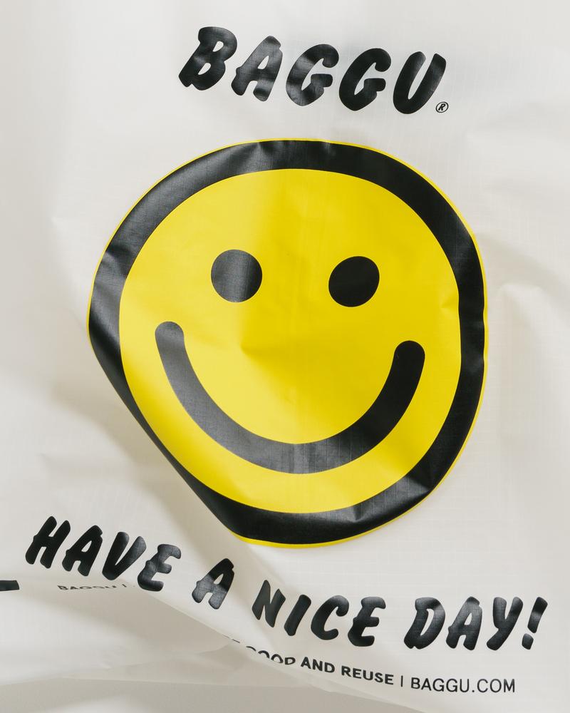 Thank You Smiley Face Standard Baggu