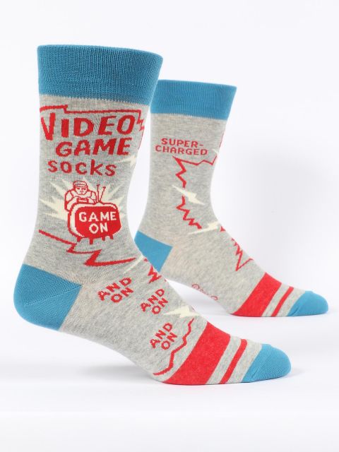 Video game men's socks