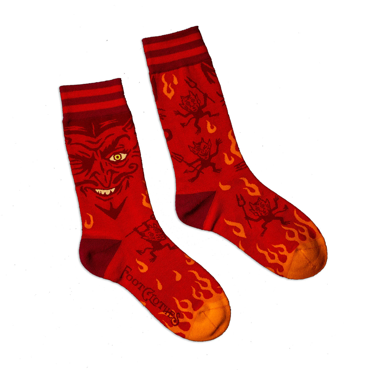 Vintage Devil Unisex Socks