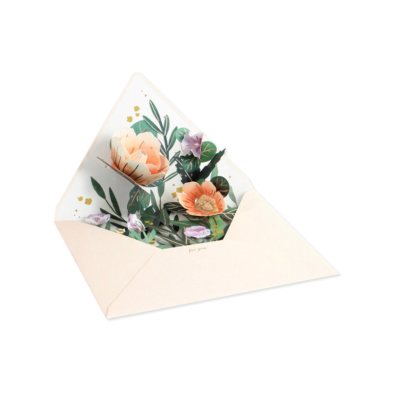 Wildflowers Pop Up Card